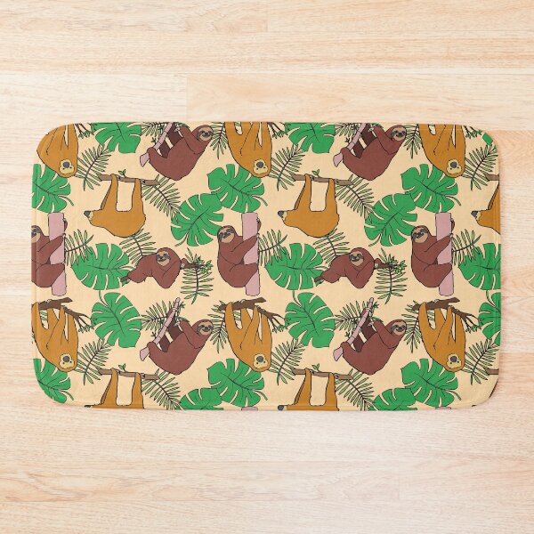 Item preview, Sloths Pattern designed and sold by NostalGira.