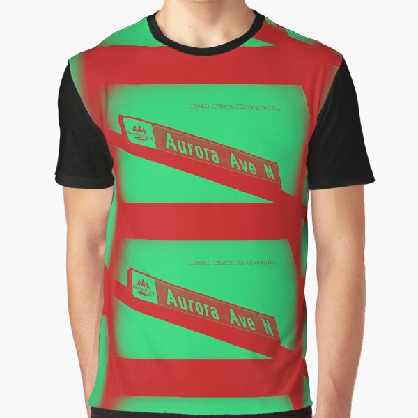 Aurora Avenue North Cherry Watermelon by MWP Graphic T-Shirt