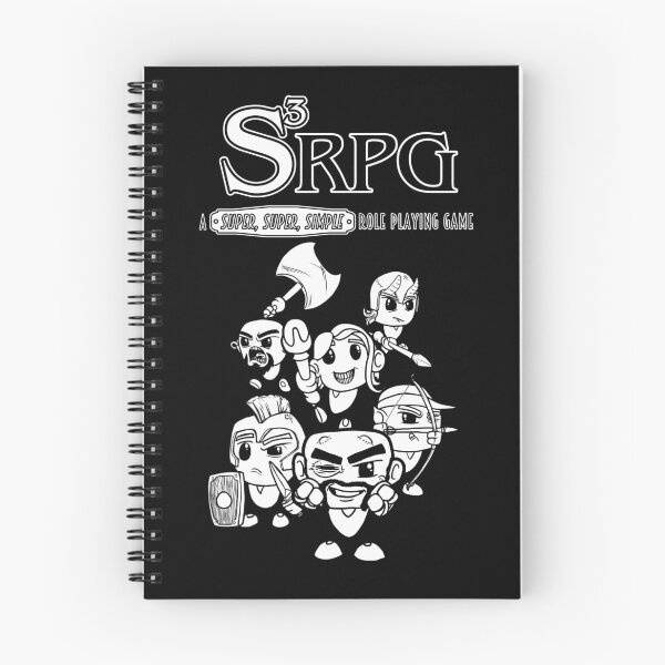 Item preview, S3RPG Black and White Logo designed and sold by DanFeldmeier.