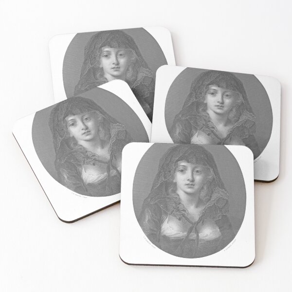 Item preview, Simplicity c. 1880 Engraved Art Print Beautiful Woman Portrait designed and sold by simpson92.