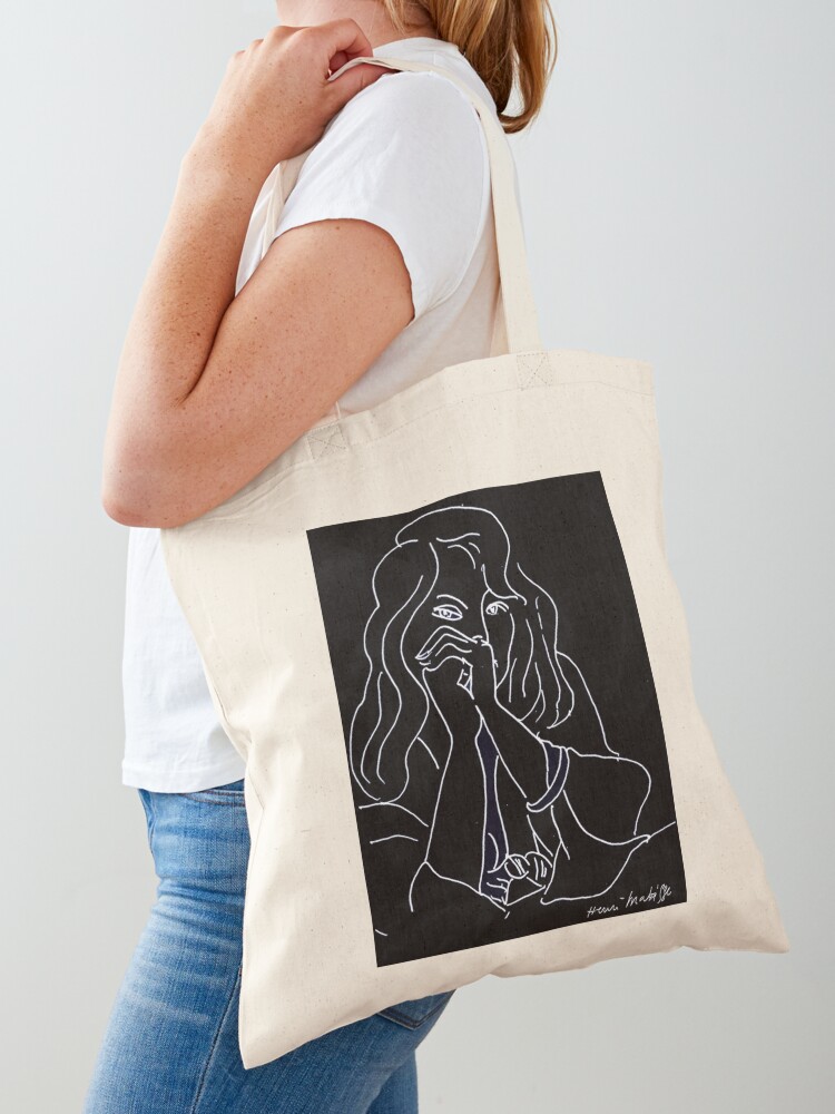 GRAND PALAIS : Vintage 1970 Matisse La Chevelure Exhibit Advertising Print Tote  Bag for Sale by posterbobs