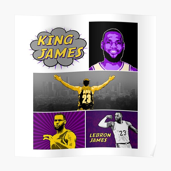 LAKERS LEBRON JAMES  Sports graphic design, Sport poster design