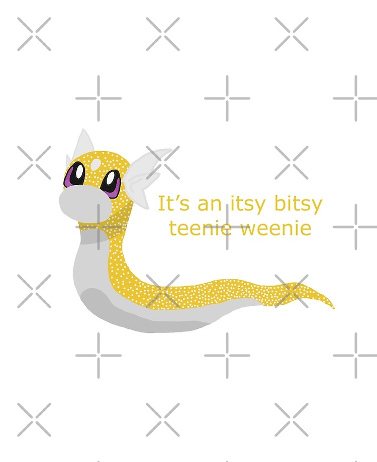 Itsy Bitsy Teenie Weenie Yellow Polka Dot Dratini Ipad Case Skin By Shadowx116 Redbubble