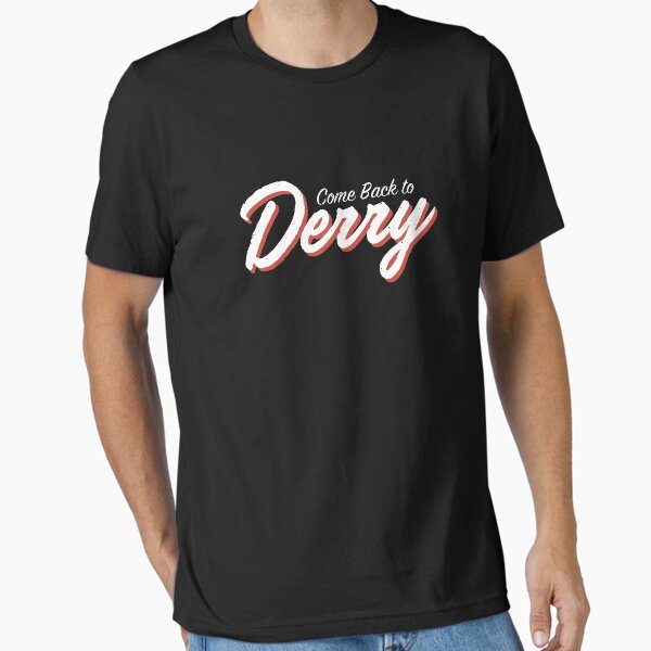Vista previa del artículo con la obra «IT - Vuelve a Derry», diseñado y vendido por crypthead.design.