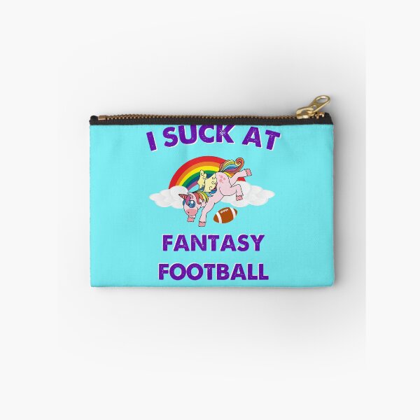 Item preview, I Suck At Fantasy Football - Loser Unicorn Pink Funny Gag Gift designed and sold by balbert3.