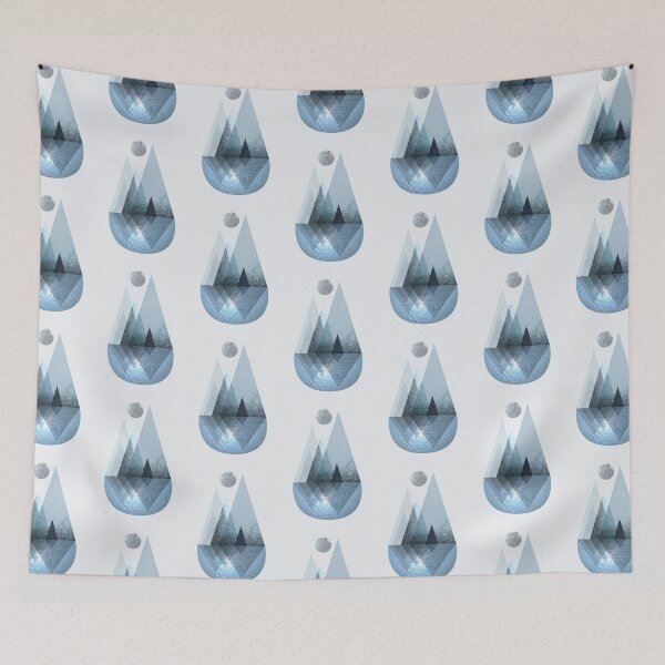 Item preview, Nordic Mountain Reflection designed and sold by UrbanEpiphany.