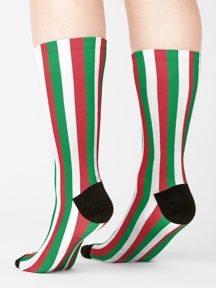"Italian Flag" Socks for Sale by designseventy Redbubble