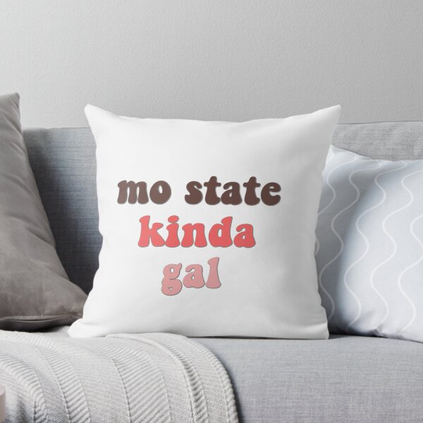 Missouri State Kinda Gal Throw Pillow