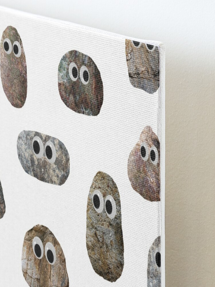 Rocks with Googly Eyes Sticker for Sale by Amy Hadden