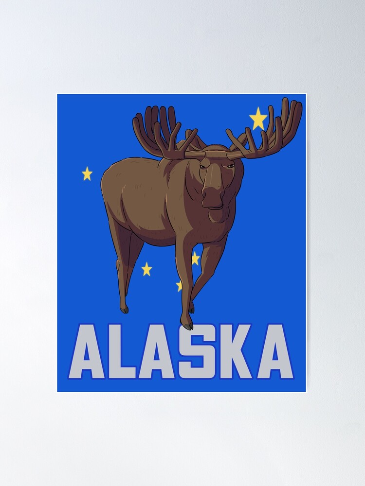 Mighty Moose of Alaska Painting Kit