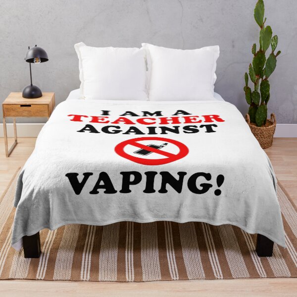 Aperçu de l'œuvre Je suis un enseignant contre la vape créée et vendue par c444rdo.