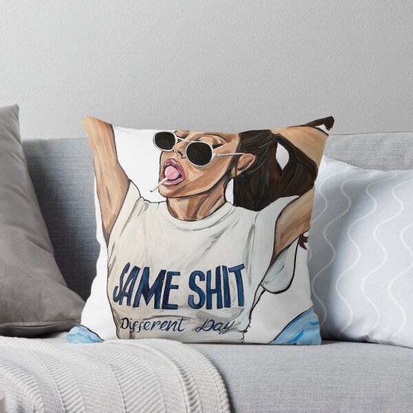 Item preview, Same Shit Different Day - Woman Portrait designed and sold by artsykearns.