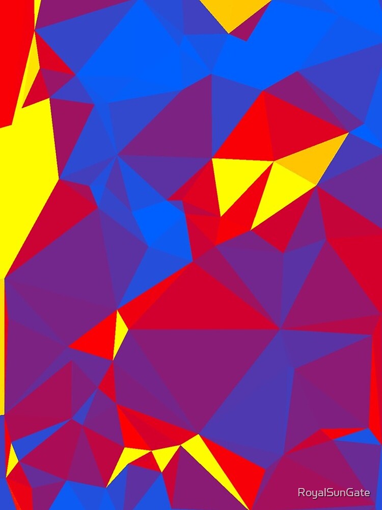 Thumbnail 4 of 4, iPhone Case, Polygon Abstract Pattern designed and sold by RoyalSunGate.