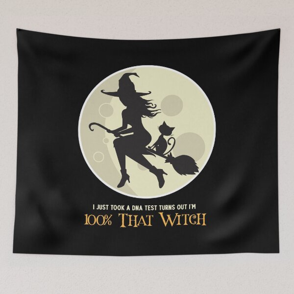 Item preview, 100% That Witch - Halloween  designed and sold by creativehive.
