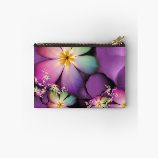 Item preview, Rainbow Flowers Growing in Purple Clouds designed and sold by lacitrouille.