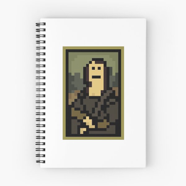 Aperçu de l'œuvre Mona Pixel - Pixelated Mona Lisa créée et vendue par Galiderath.