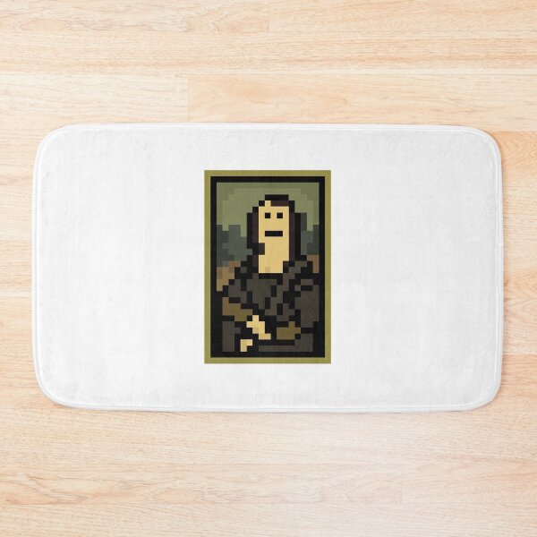 Aperçu de l'œuvre Mona Pixel - Pixelated Mona Lisa créée et vendue par Galiderath.