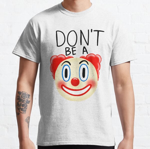 Clown emoji shirt Clearance