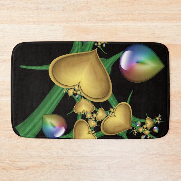 Item preview, Hearts of Gold With Rainbow Gems Companions designed and sold by lacitrouille.