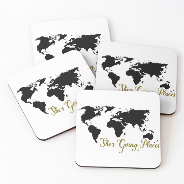 Item preview, shes going places travel sticker designed and sold by schmicol.