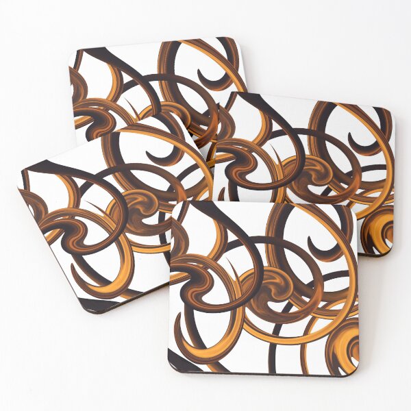 Item preview, Amber Swirls designed and sold by Whisperingpeaks.