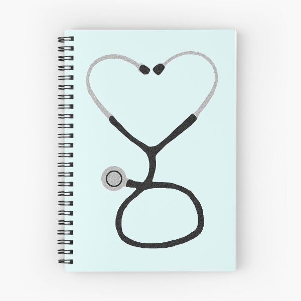 Item preview, Heart Shaped Stethoscope for Doctor or Nurse designed and sold by Amy Hadden.