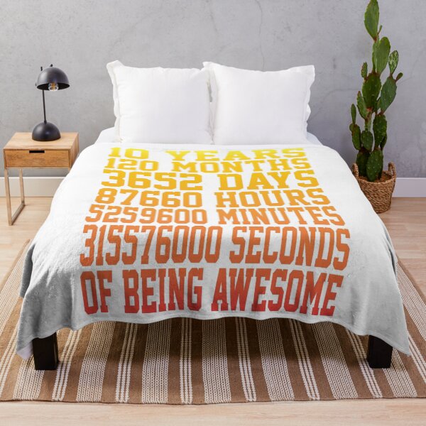 Item preview, 10 Years of Being Awesome, 10th Birthday designed and sold by Logic72.