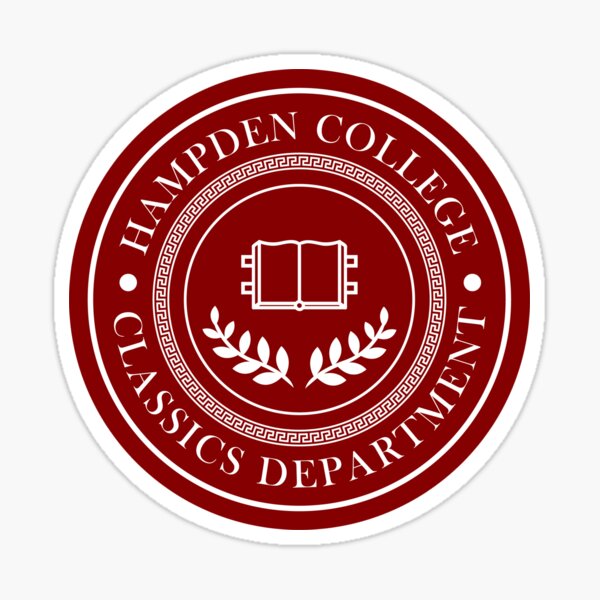Hampden College Classics Department Sticker