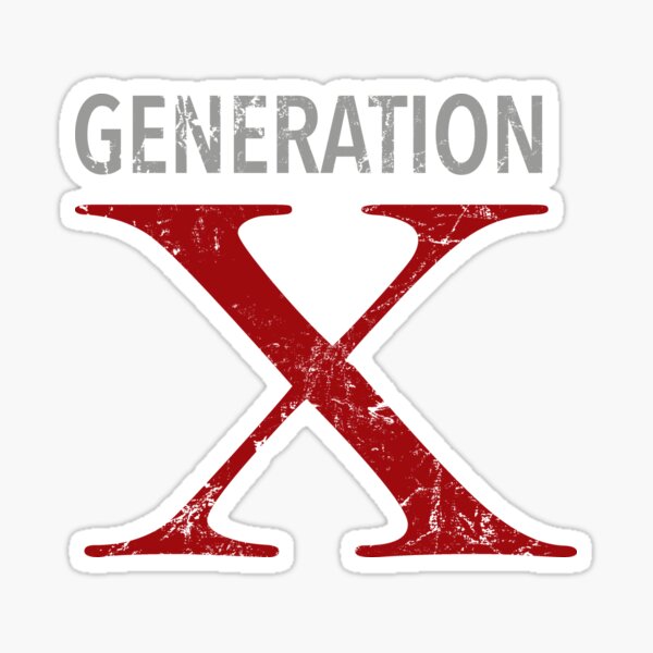 Item preview, Generation X Distressed Design designed and sold by ChicagoIndigo.