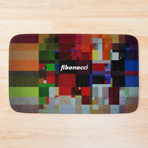 Item preview, Fibonacci: Rectangles, Spirals & Text designed and sold by IOMAprints.