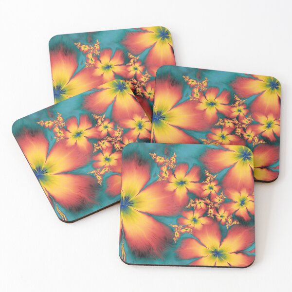 Item preview, Chintz Flower Fabric designed and sold by lacitrouille.
