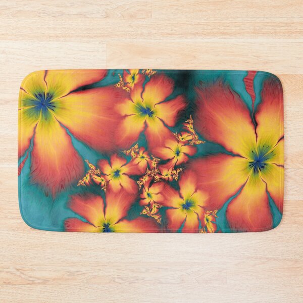 Item preview, Chintz Flower Fabric designed and sold by lacitrouille.