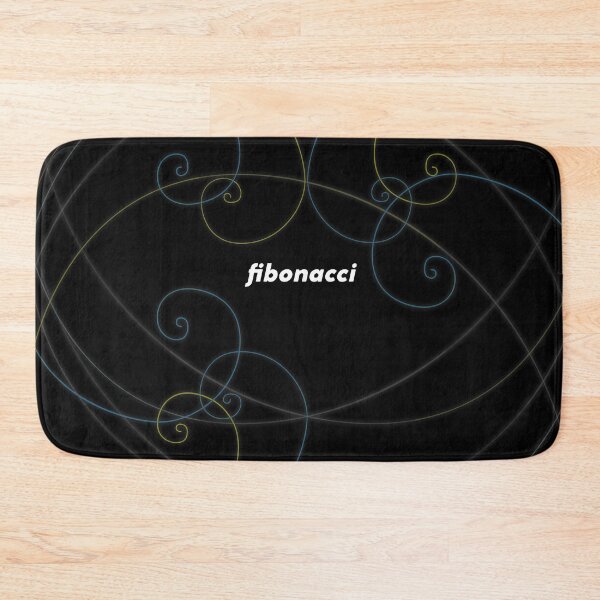 Item preview, Fibonacci: Spirals & Text designed and sold by IOMAprints.