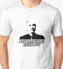 Assange is my Homeboy Unisex T-Shirt