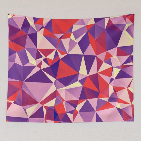 Aperçu de l'œuvre Polygon Art Multicolor Pattern créée et vendue par RoyalSunGate.