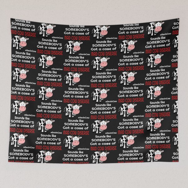 Item preview, Devin Nunes' cow funny mad cow designed and sold by BRtisticDesigns.