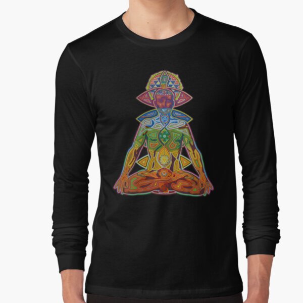 aber sie haben entsprechende Punkte innerhalb des physischen Körpers. Es ist wie wenn du Liebe fühlst und deine Hand auf dein Herz legst. Nichts wie "Liebe" ist da Langarmshirt
