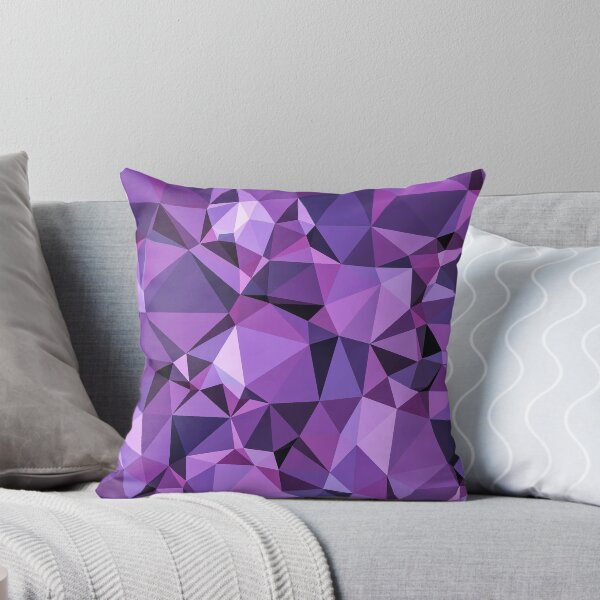 Item preview, Purple Polygon Art designed and sold by RoyalSunGate.