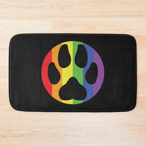 Item preview, Paw in a circle - Pride (Rainbow) designed and sold by storm-fox-art.