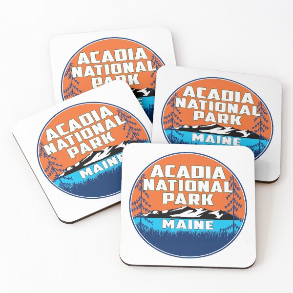 Item preview, ACADIA NATIONAL PARK MAINE MOUNTAINS HIKING CAMPING HIKE CAMP  designed and sold by DESTINATIONS DECAL.