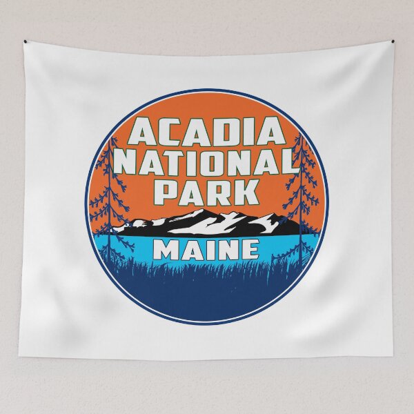 Item preview, ACADIA NATIONAL PARK MAINE MOUNTAINS HIKING CAMPING HIKE CAMP  designed and sold by DESTINATIONS DECAL.
