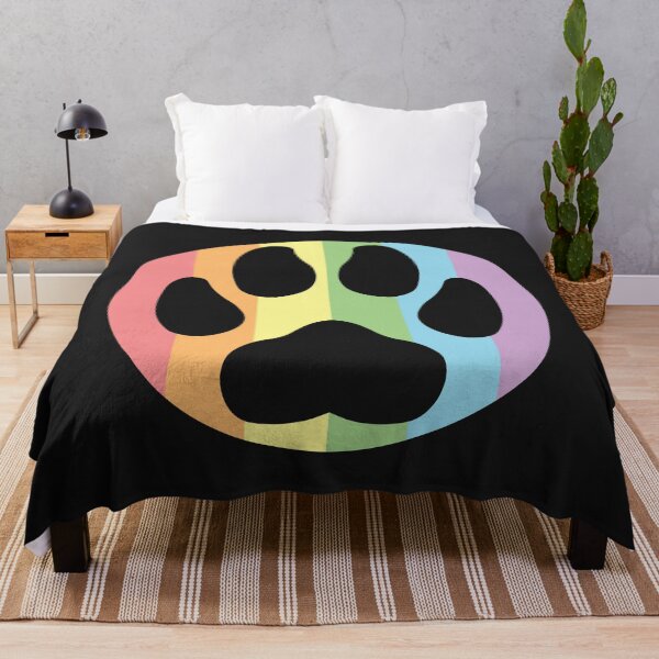 Item preview, Paw in a circle - Pride (Pastel Rainbow) designed and sold by storm-fox-art.