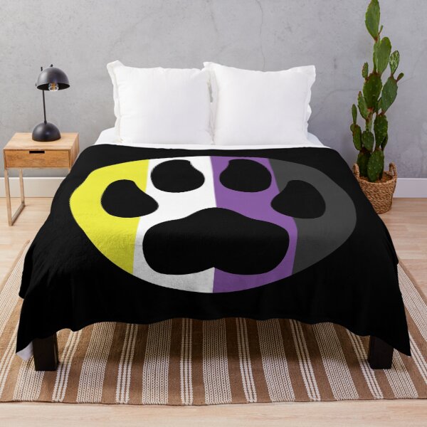 Item preview, Paw in a circle - Pride (Non-binary) designed and sold by storm-fox-art.