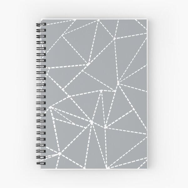 Aperçu de l'œuvre Lignes pointillées abstraites gris créée et vendue par ProjectM.