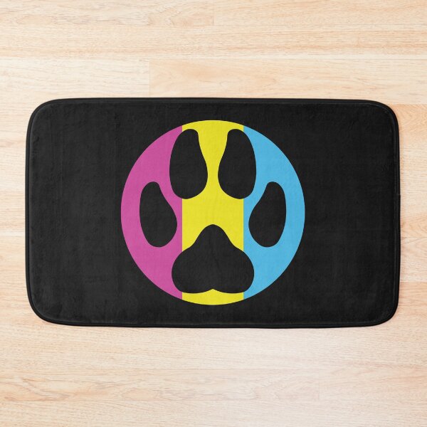 Item preview, Paw in a circle - Pride (Pansexual) designed and sold by storm-fox-art.