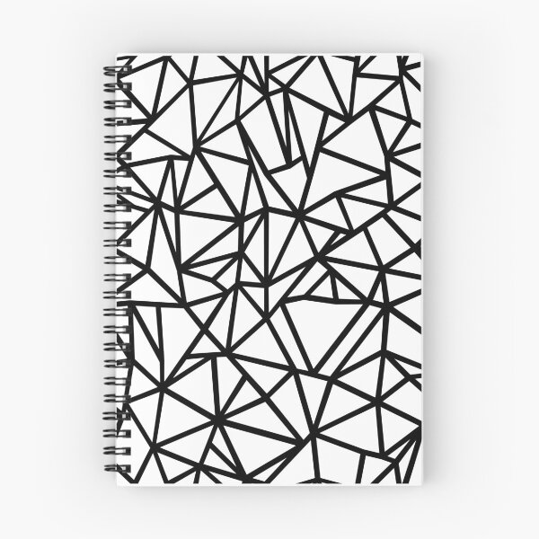 Item preview, Abstraction Outline Thick Black on White designed and sold by ProjectM.