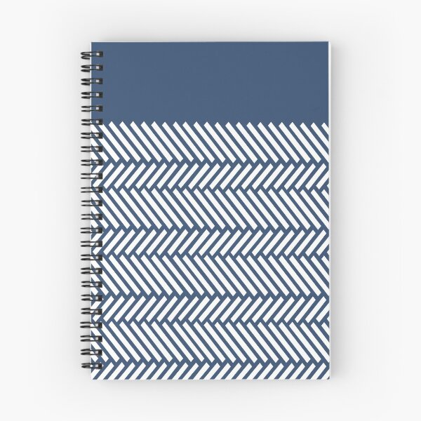 Item preview, Herringbone Boarder Navy designed and sold by ProjectM.