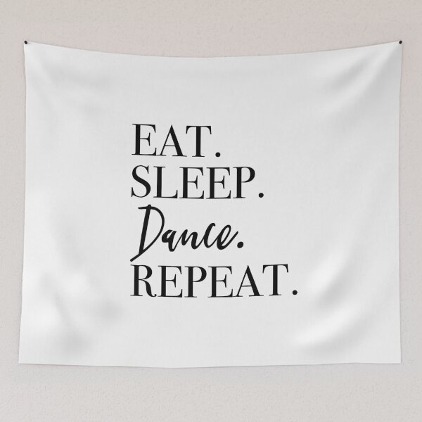 Item preview, Eat Sleep Dance Repeat designed and sold by PeerlessMerch.