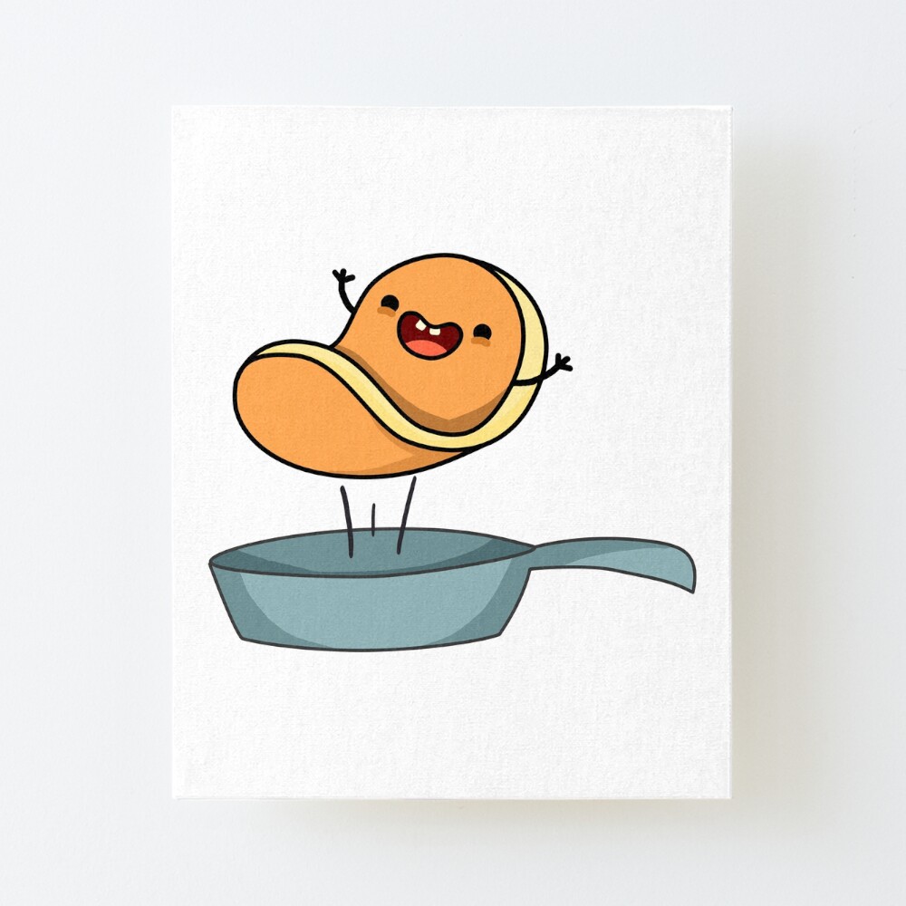 Kawaii Pancake Art Board Print By Kawaiilife Redbubble