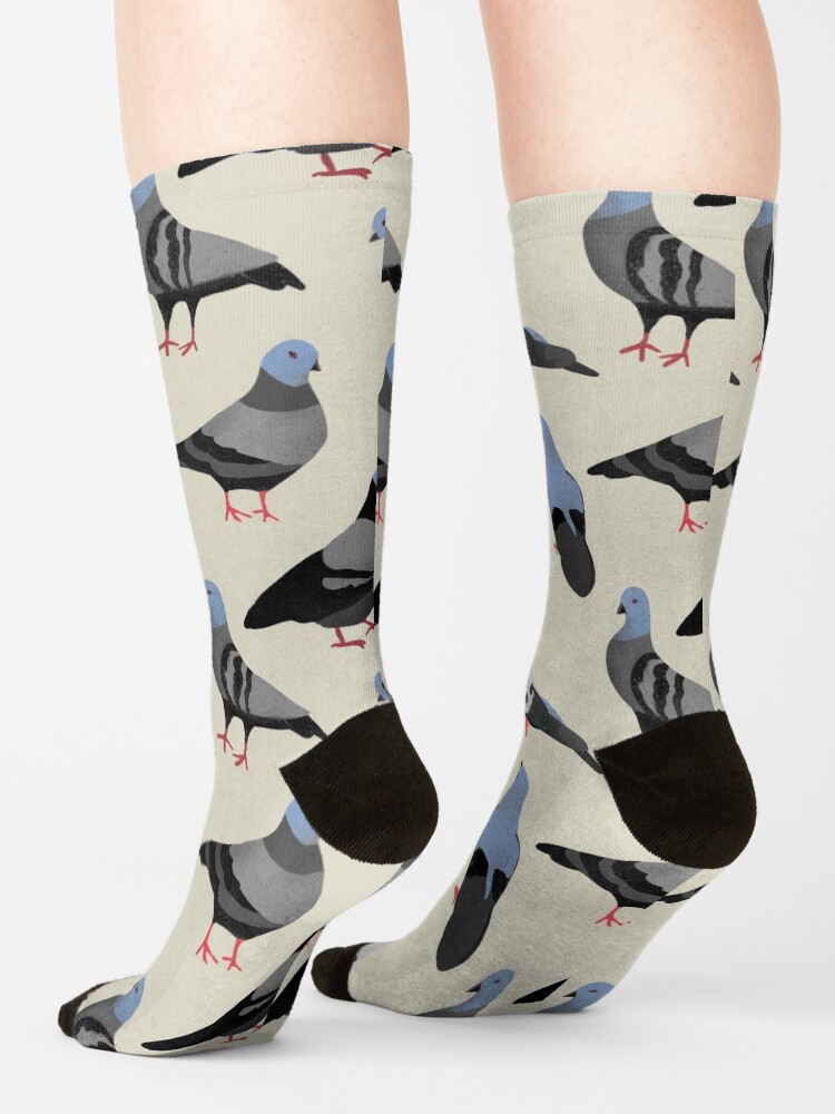 Alternate view of Design 33 - The Pigeons Socks